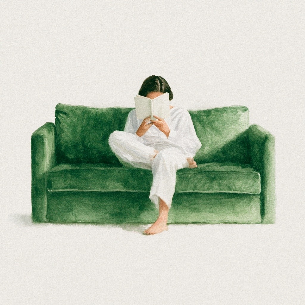 Create a water color painting of Minimalist fine-art illustration...