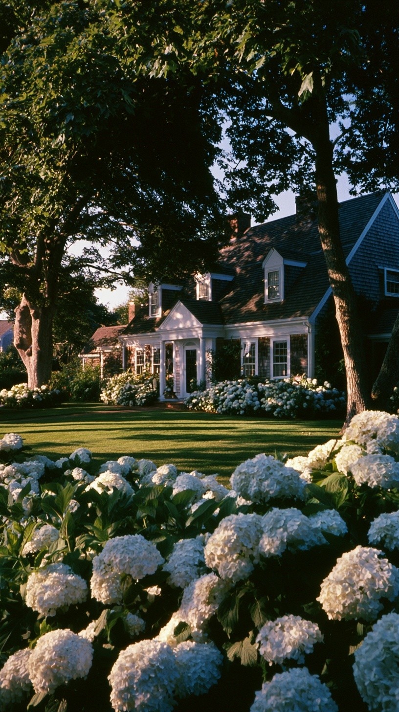 1985 Cape Cod neighborhood on a sunny summer morning...