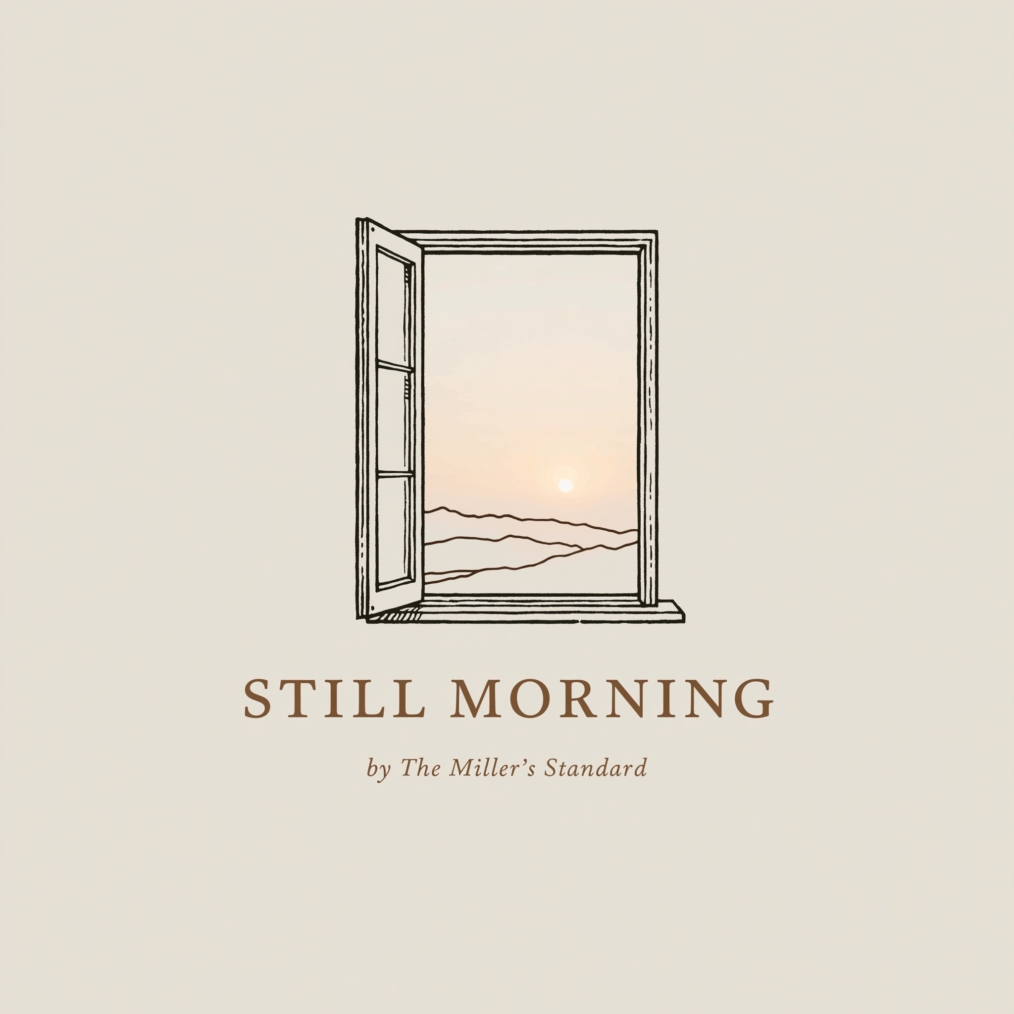 Minimalist premium logo for a clean-label breakfast brand Still...