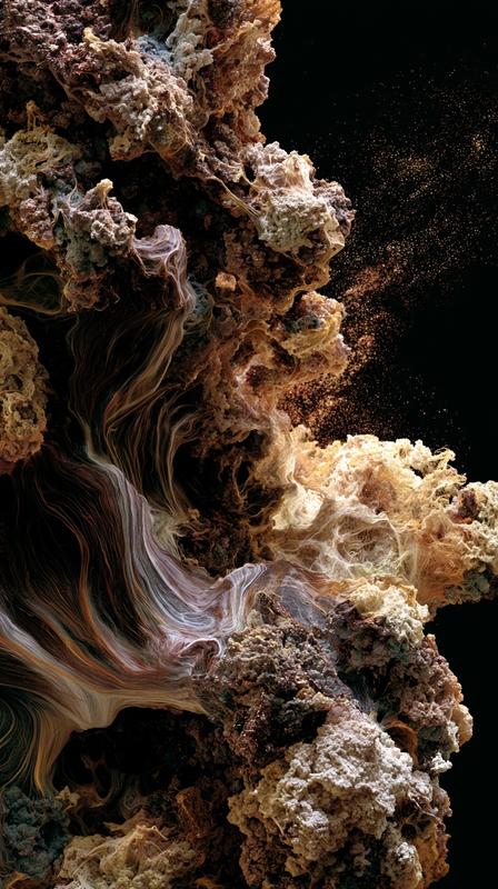 Organic matter in a state of constant implosion zizeglavorp...