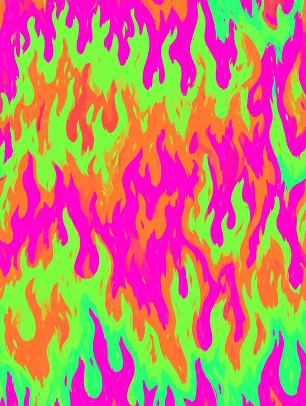 12x12 300dpi seamless repeating pattern of han drawn y2k...