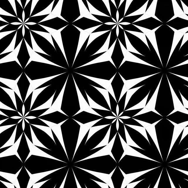 black and white seamless vector repeat pattern for edgy...