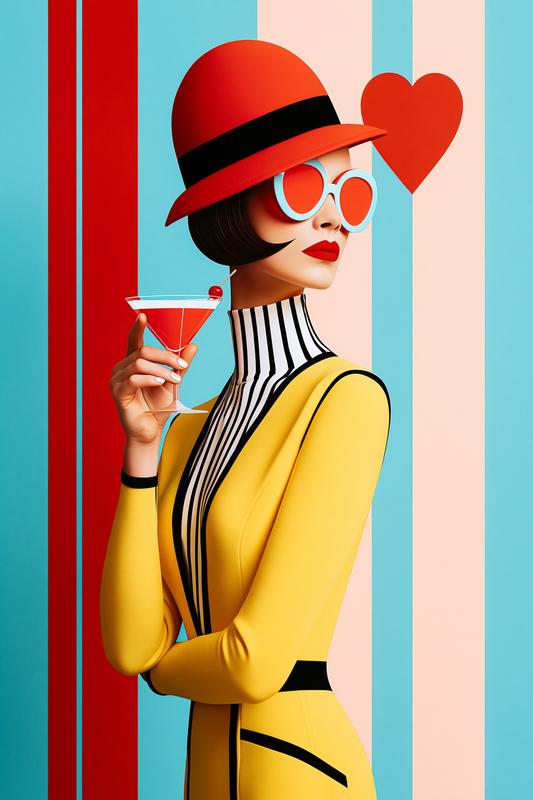COCKTAIL ART ONE HEART...
