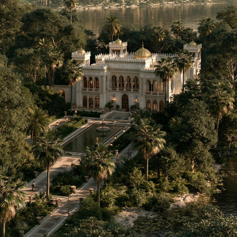 House of Skyewalker residence's estate over 10 acres of...