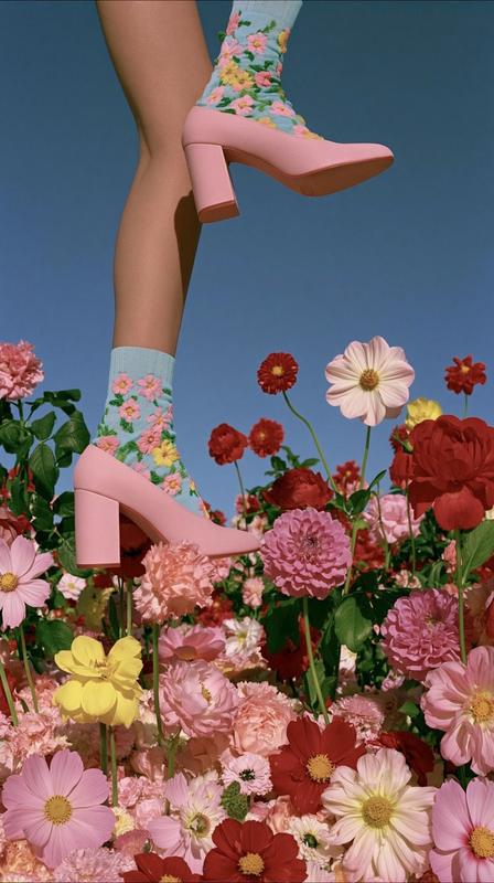 dancing in a pastel dream strange garden soft apocalypse...