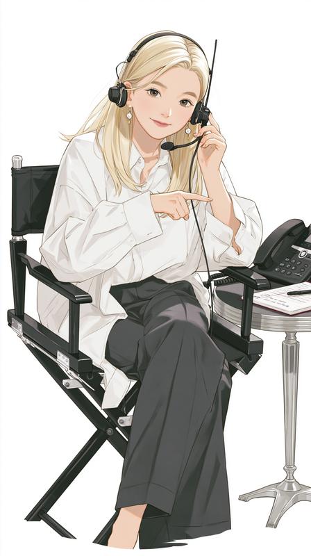 full-body anime-style illustration of Marina using the attached reference...