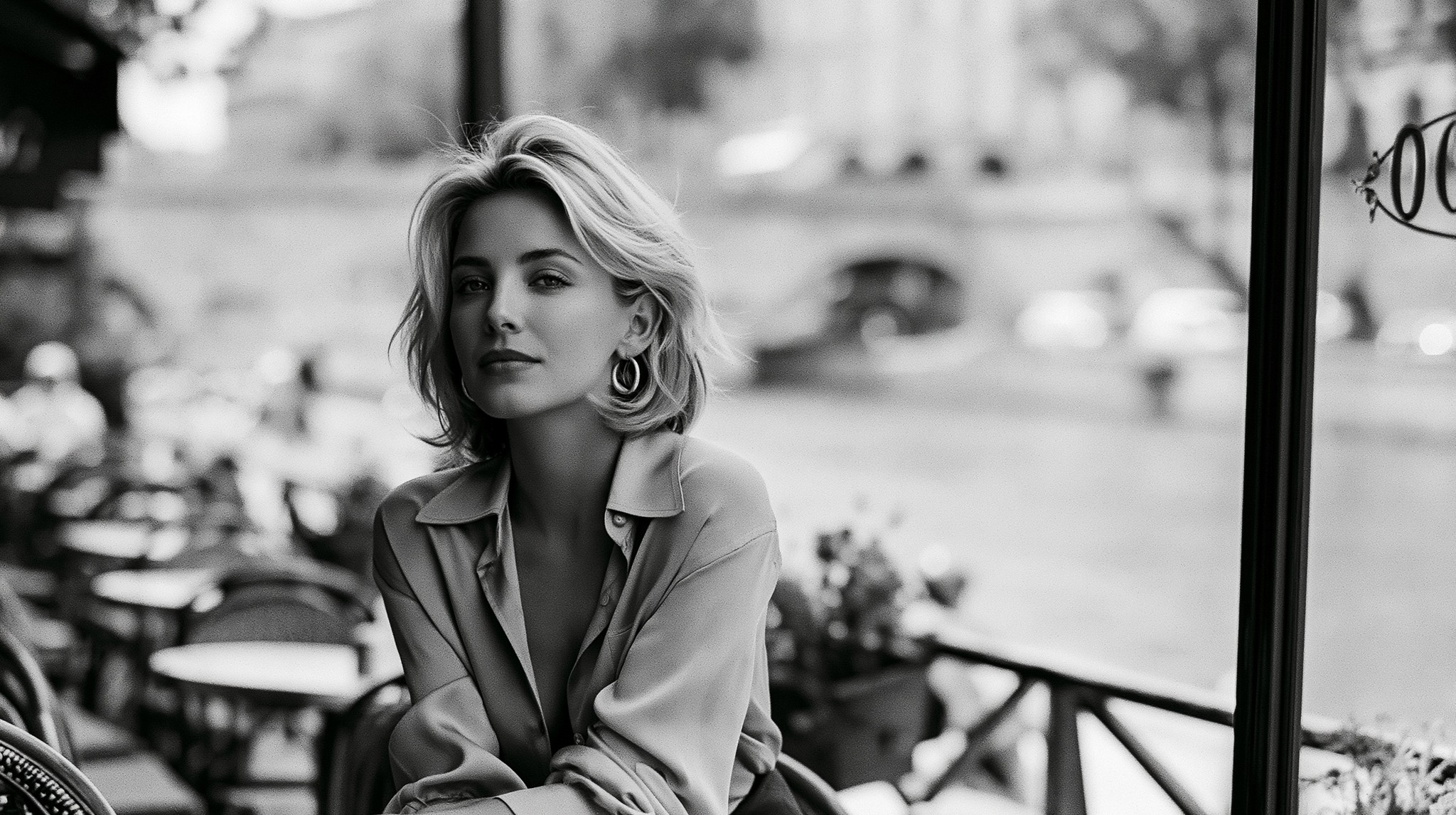 black and white old pop playlist thumbnail subject on...