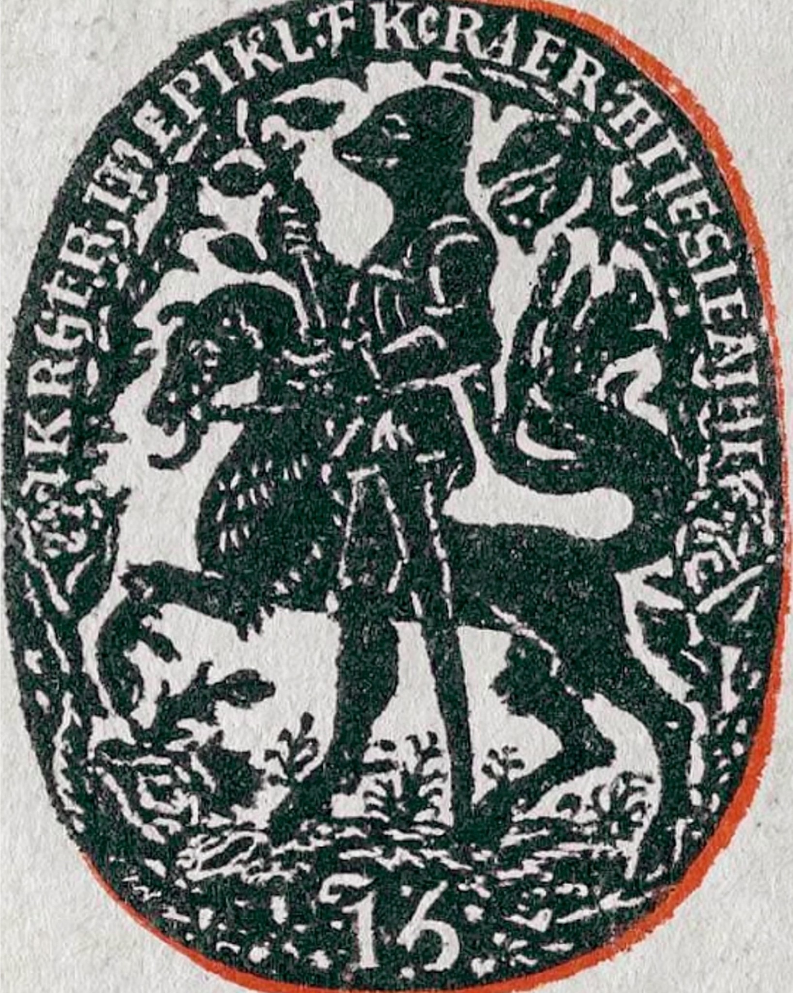 knight adorned around with thorns and roses ornaments on...
