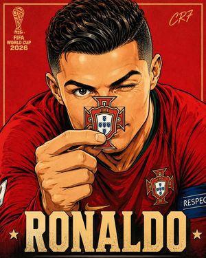 FIFA 世界杯动漫海报