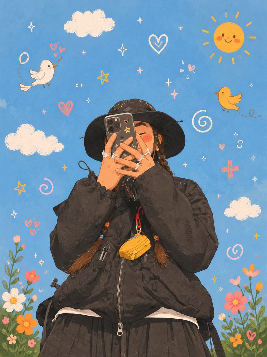 Whimsical Korean Digital Art
