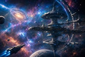 宏伟太空星云站