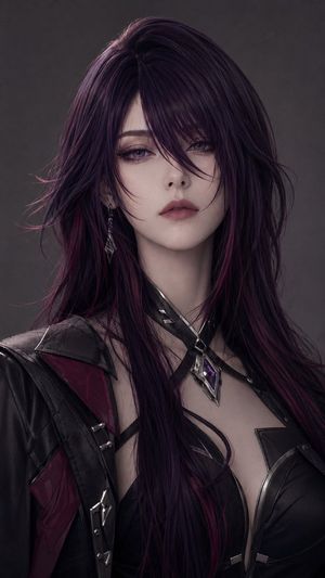 哥特风盗贼肖像（遮挡版）