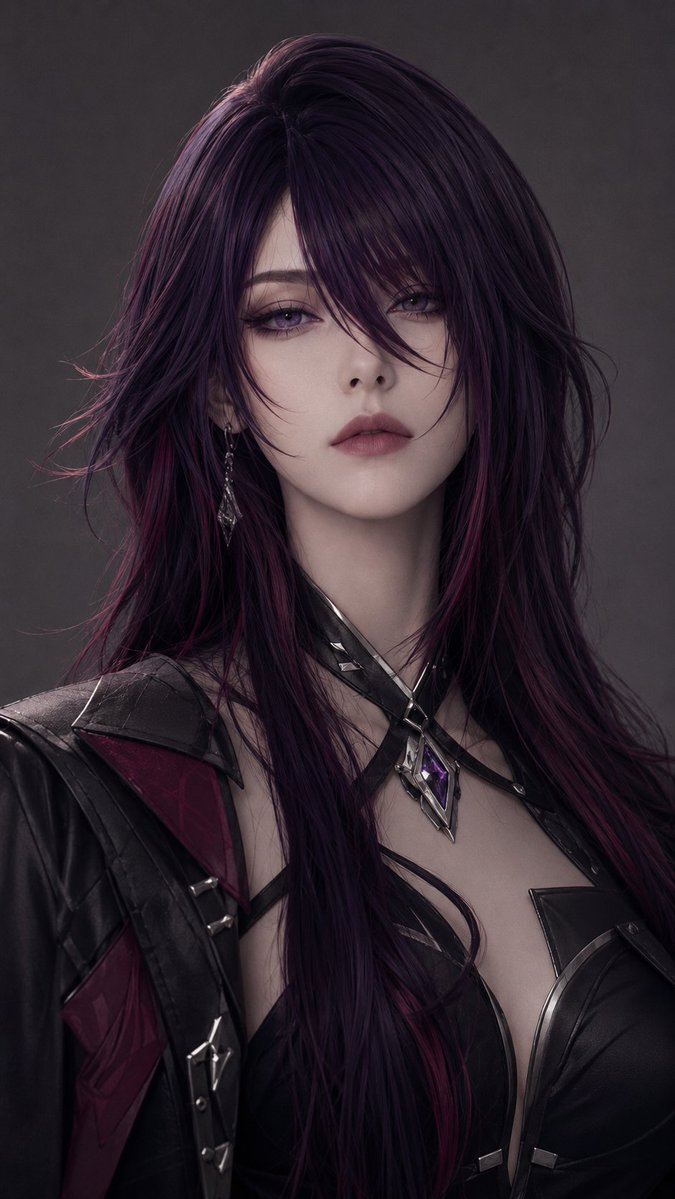 哥特风盗贼肖像（遮挡版）