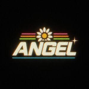 复古霓虹天使 Logo