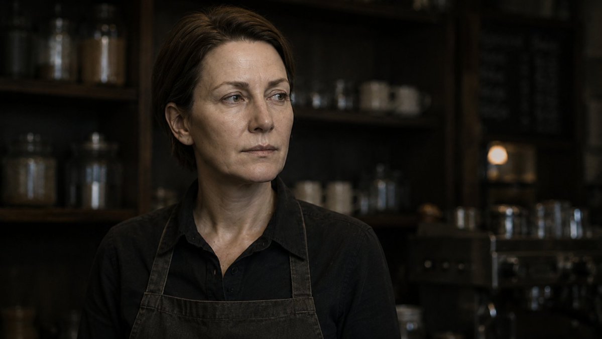 Café Barista Portrait