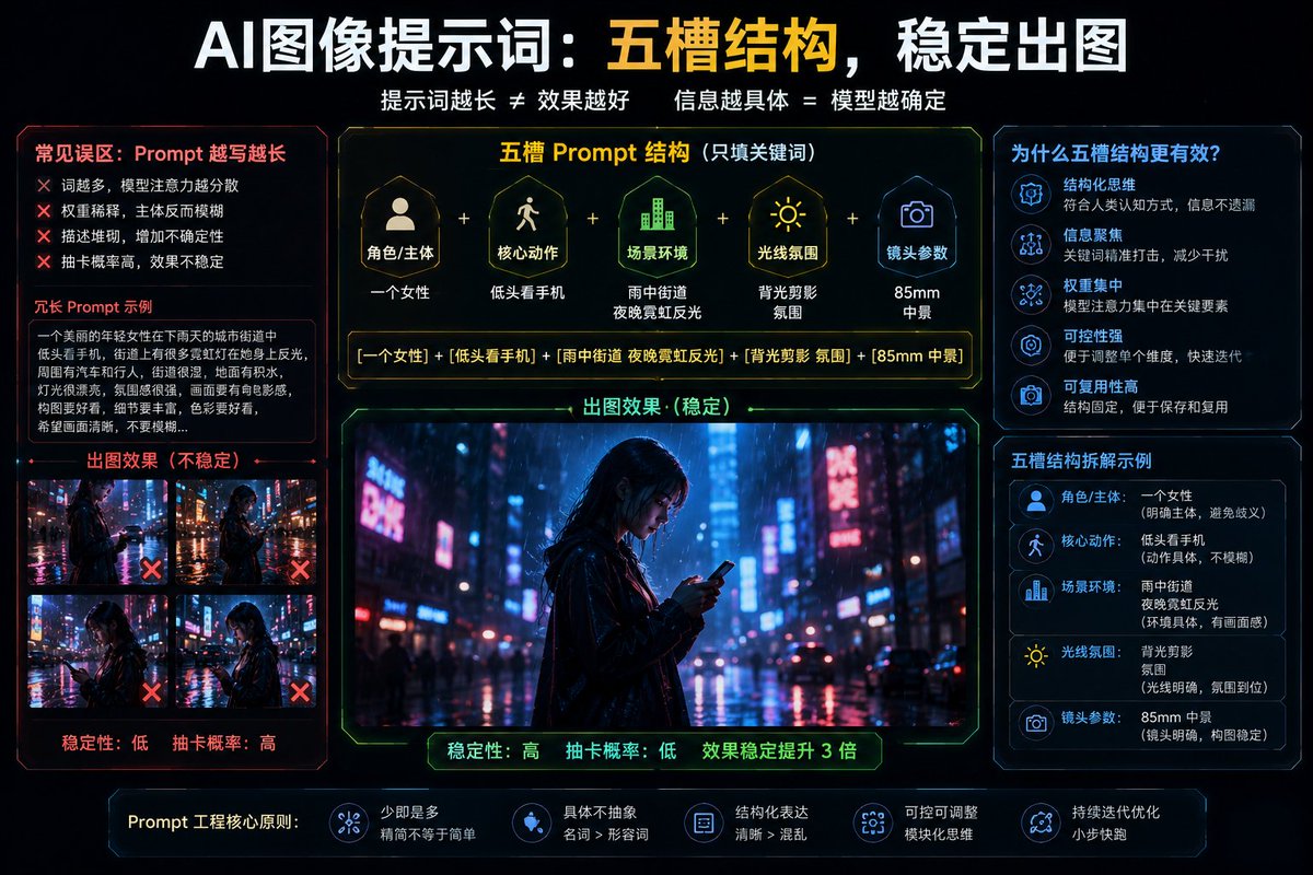 结构化 5 槽生成模板