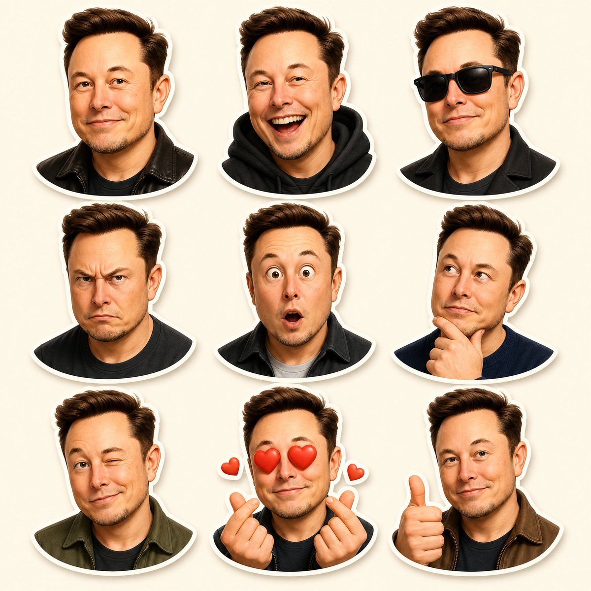 Pixar-Style Character Sticker