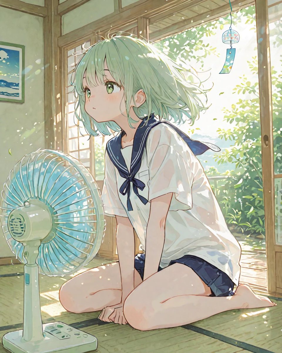 Summer Anime Girl