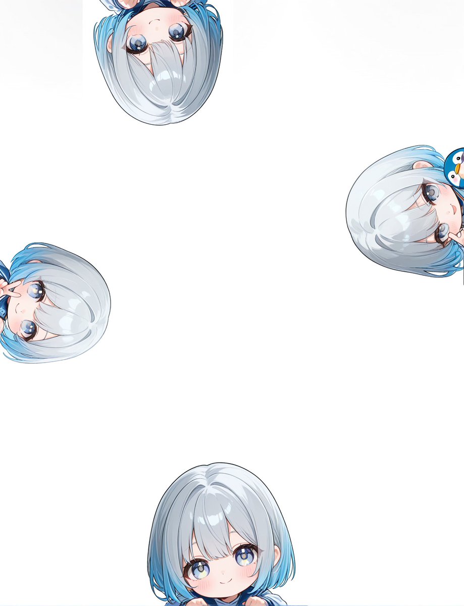 Peeking Chibi Girl