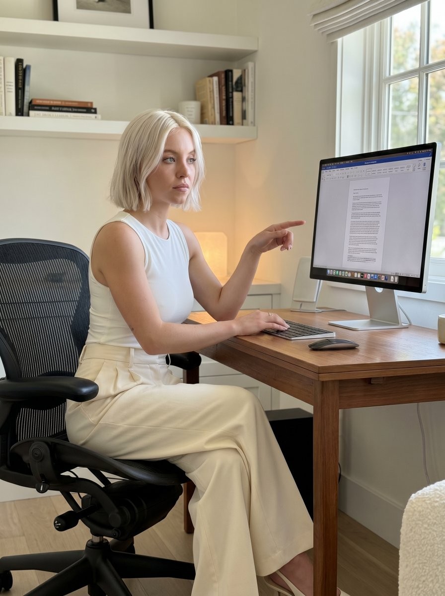 Profile / Avatar - Minimalist Home Office Portrait