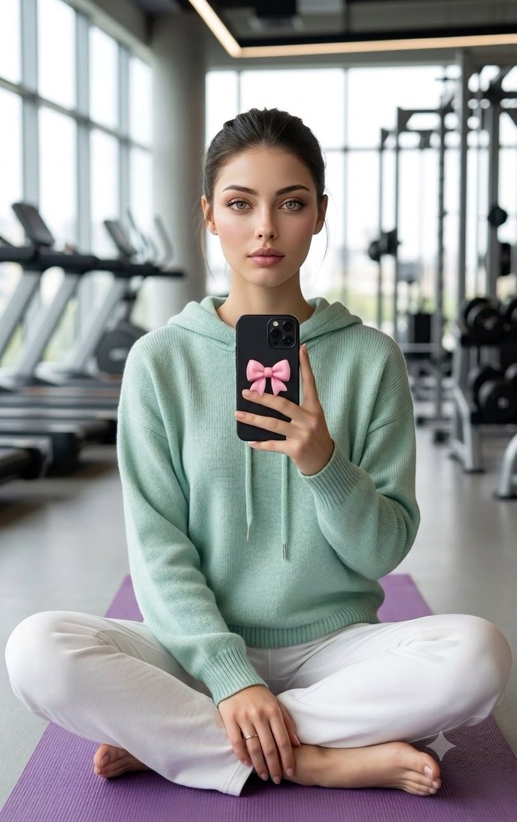 Professional Gym Mirror Selfie