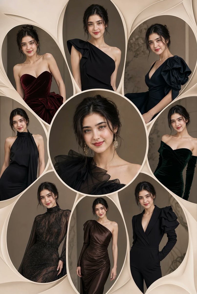Luxury Fashion Collage