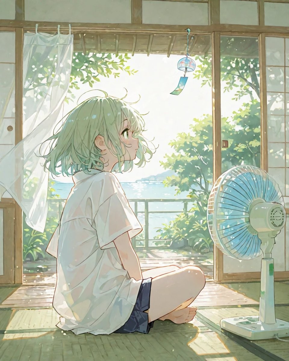 Summer Anime Girl