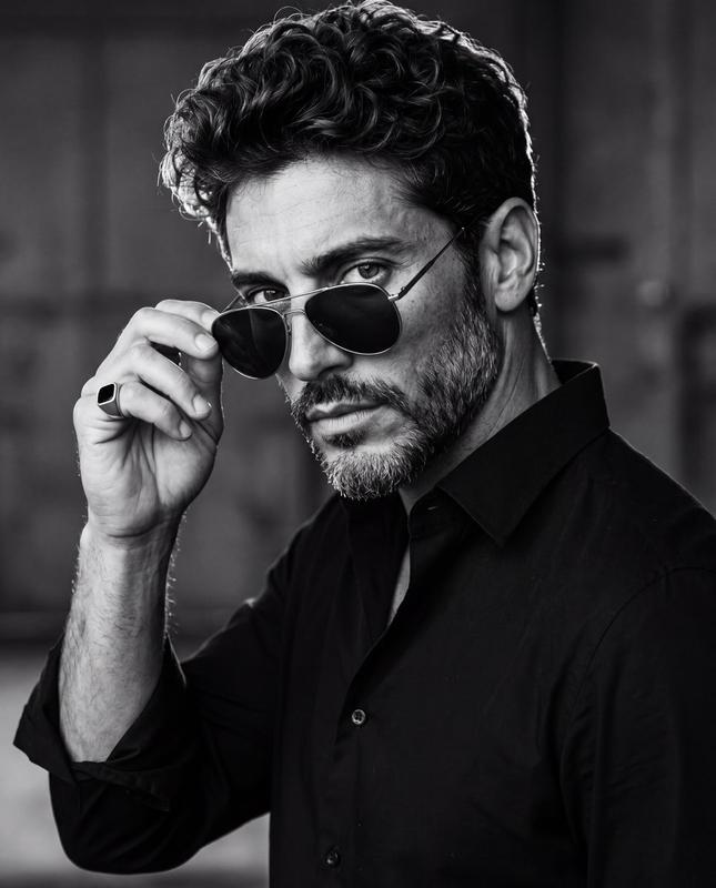 High Contrast Male Portrait