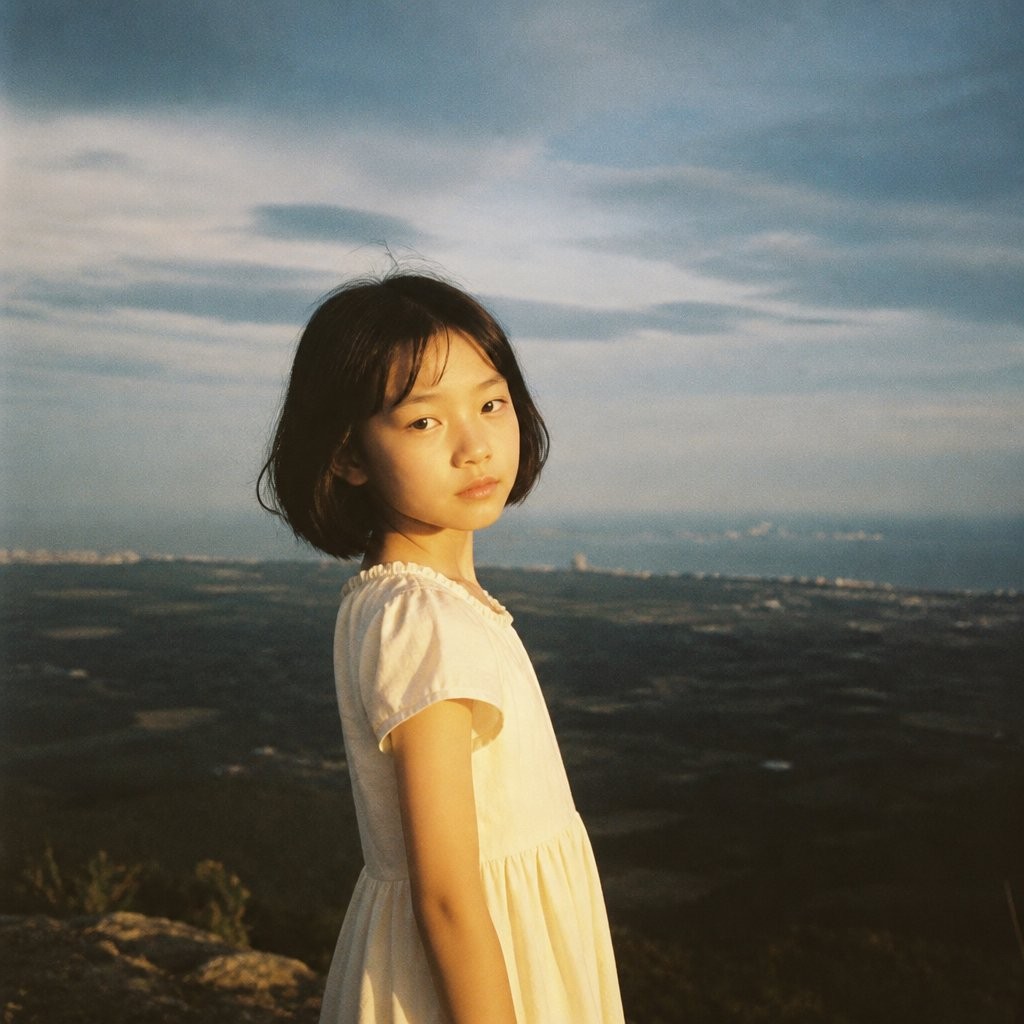 Profile / Avatar - Girl on a Vast Hilltop
