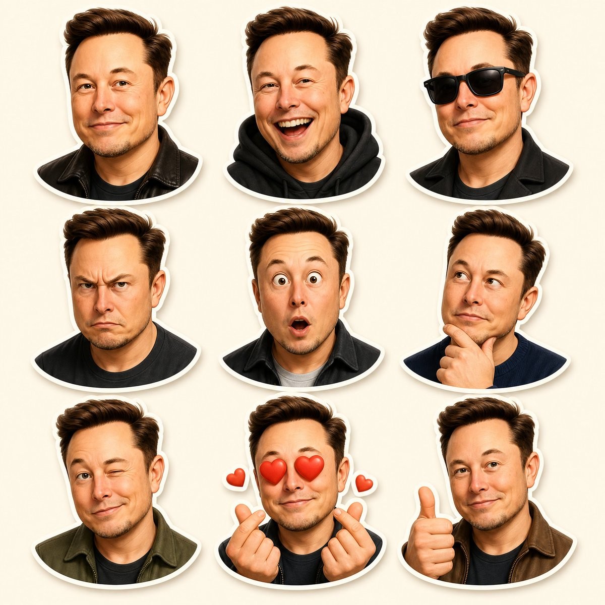 Pixar-Style Character Sticker