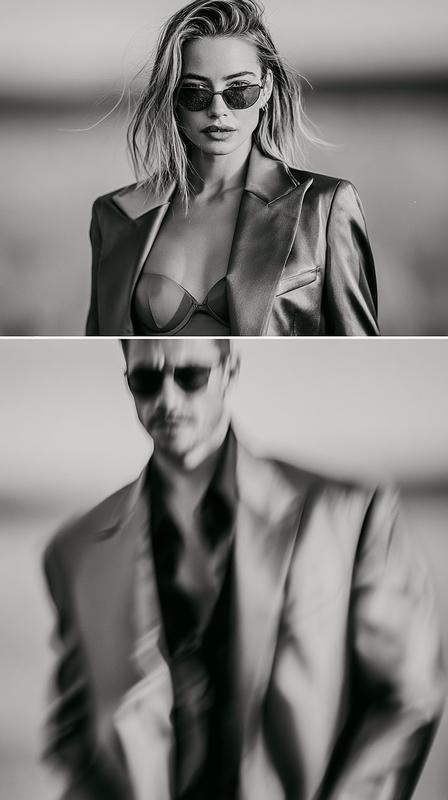 diptych beautiful woman bw cinematic full size candid life...