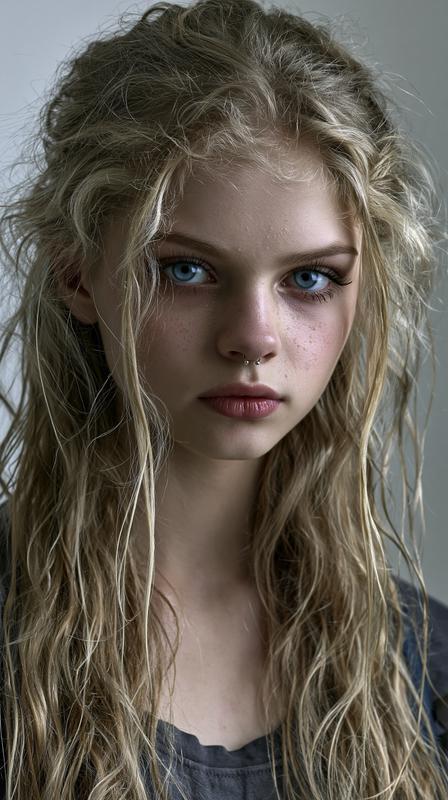 realistic cinematic portrait of a beautiful 21yo russian girl...
