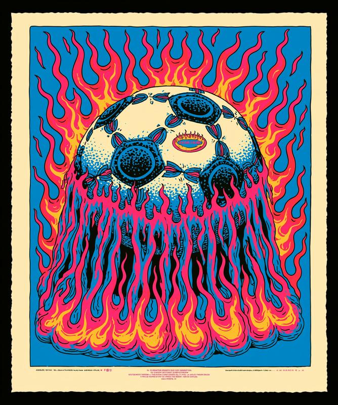 soccer ball on fire white background vector itY2K bootleg...