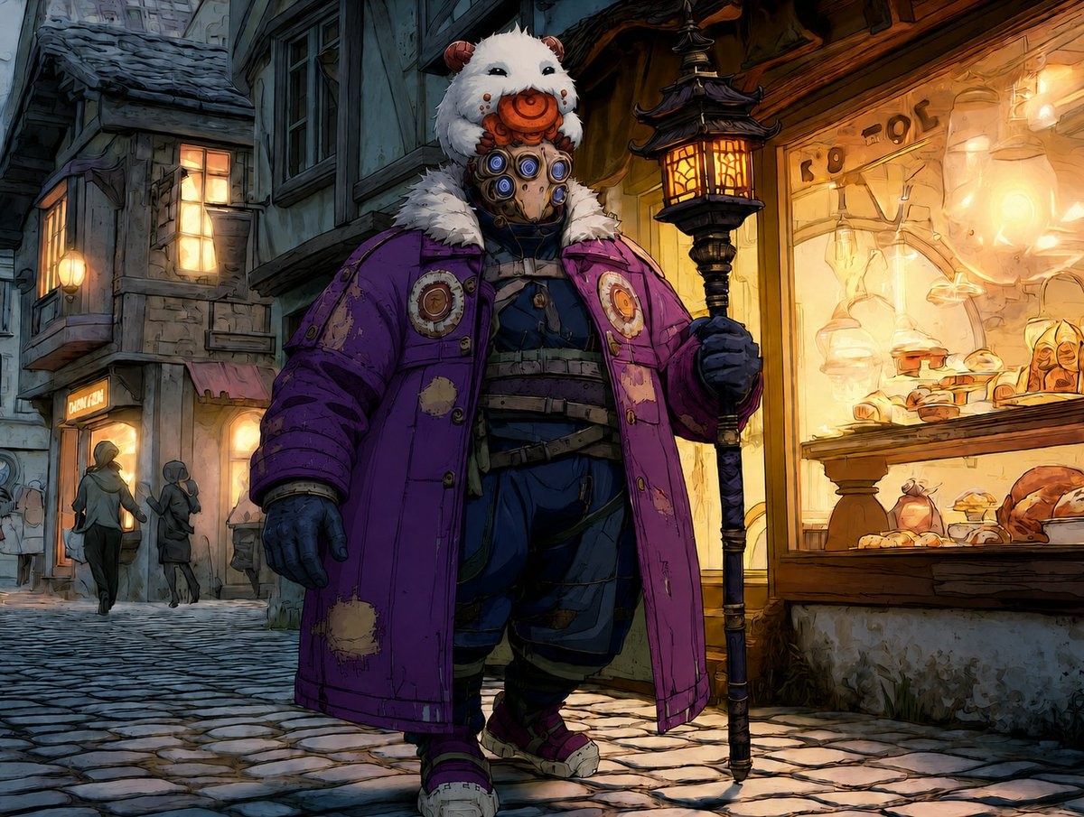 Masked Winter Lamplighter