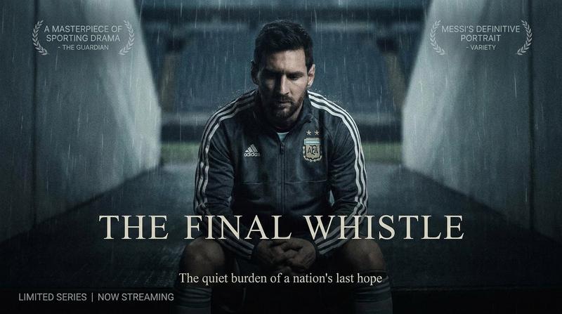 Cinematic Sports Documentary Key Art