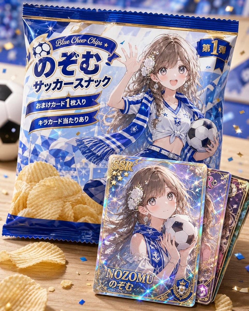 Anime Soccer Snack Ad