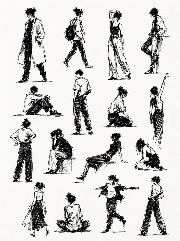 Ink Gesture Sketchbook