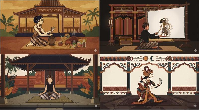 Minimal Javanese Animation
