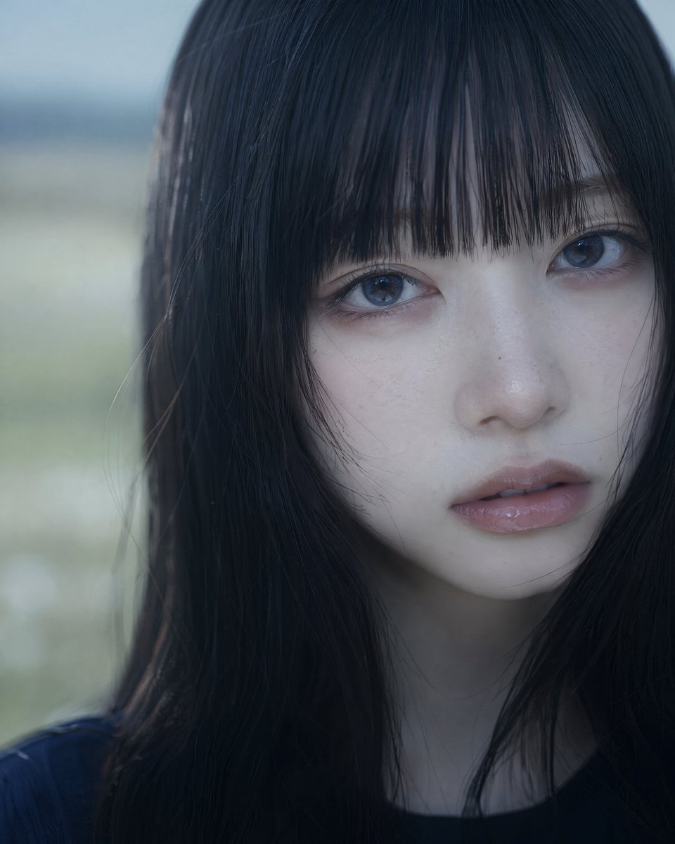 电影感亚洲女性肖像