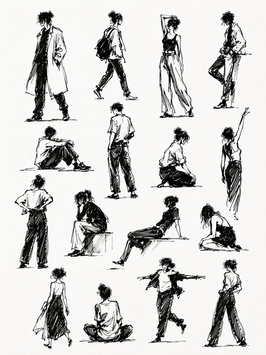 Ink Gesture Sketchbook