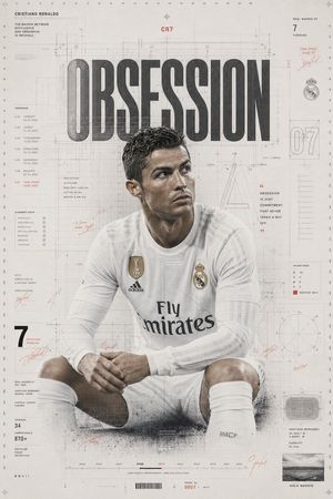 Cristiano Ronaldo 执着主题海报
