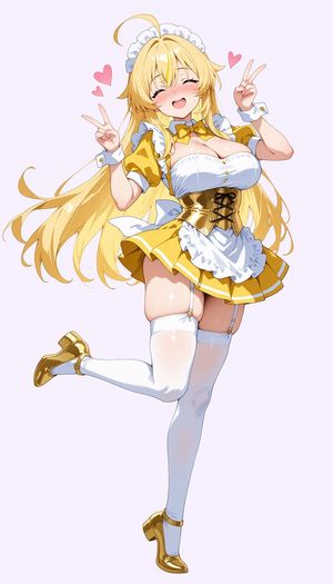 动漫女仆变身
