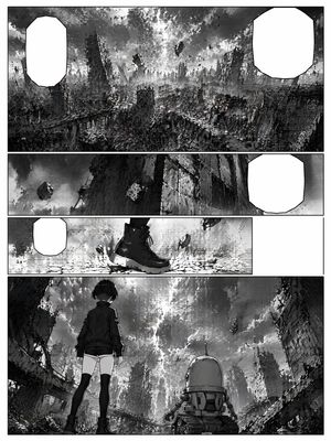 废墟科幻漫画页面