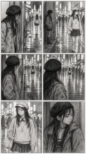 雨夜城市漫画项目