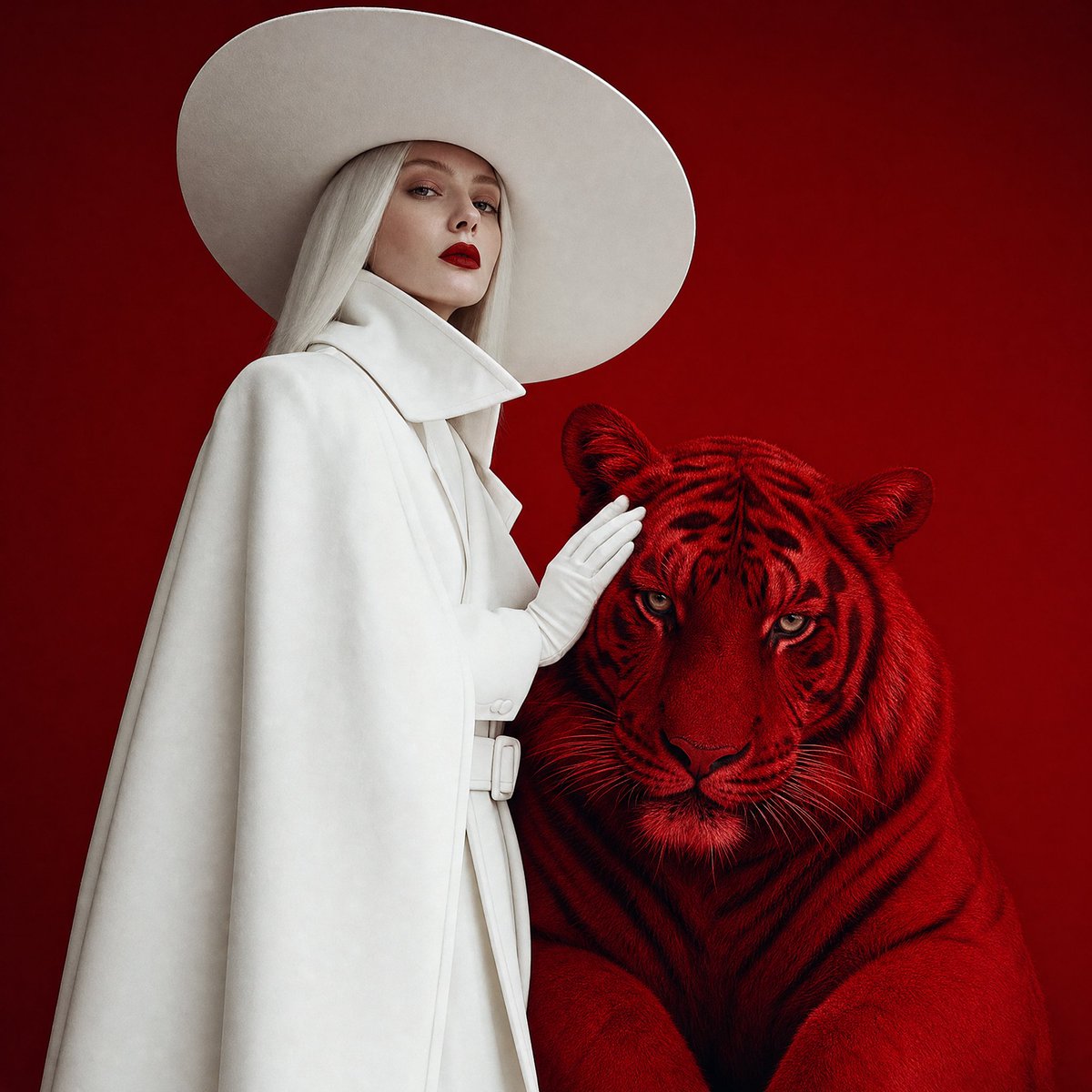 Crimson Tiger 时尚大片