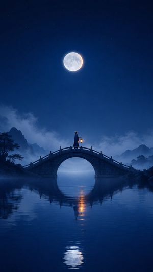 东方月影桥梁美学海报