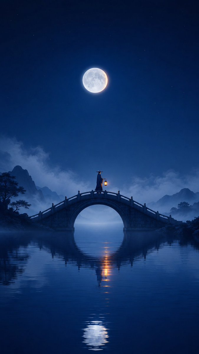 东方月影桥梁美学海报