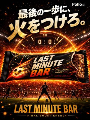Last Minute Bar 足球广告海报