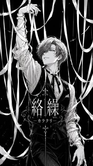 黑白木偶漫画封面