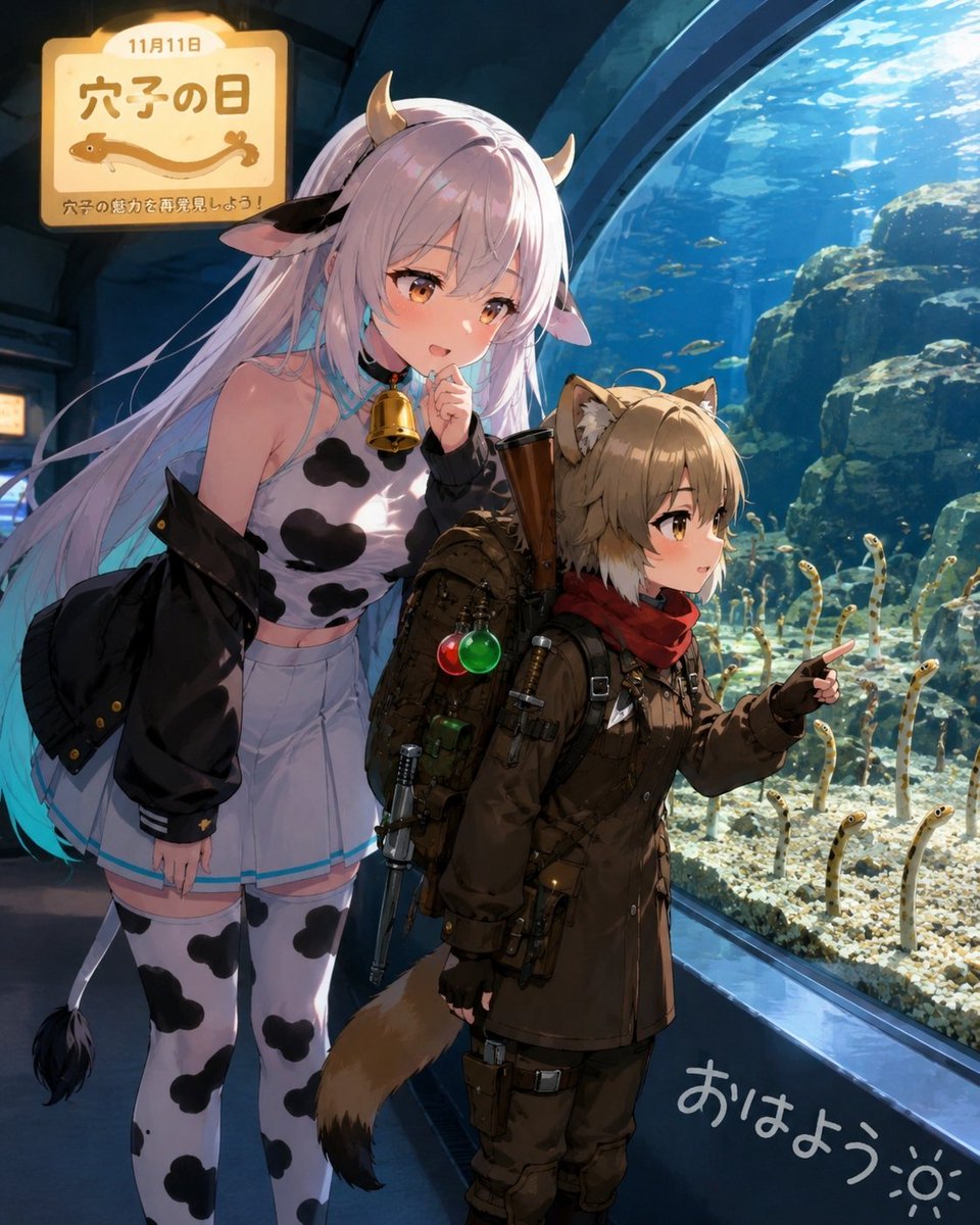 Aquarium Garden Eel Day